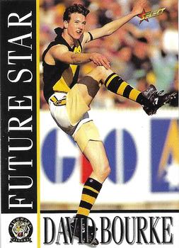 1996 Select AFL #209 David Bourke Front